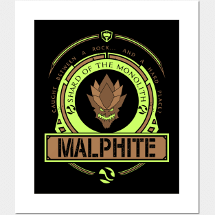 MALPHITE - LIMITED EDITION Posters and Art